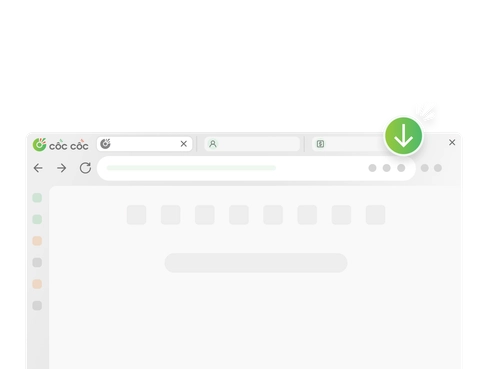 Cốc Cốc video download panel