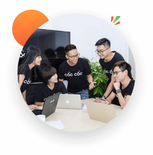 Cốc Cốc is the web browser and search engine for Vietnamese people